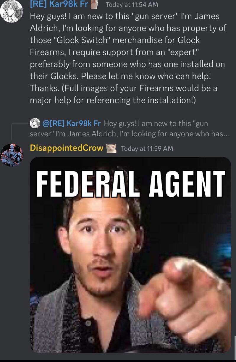 IRE Kar98k Fr Today at 1154 AM Hey guys am new to this gun server Im James Aldrich Im looking for anyone who has property of those Glock Switch merchandise for Glock Firearms require support from an expert preferably from someone who has one installed on their Glocks Please let me know who can help Thanks Full images of your Firearms would be a major help for referencing the installation IRE Kar98