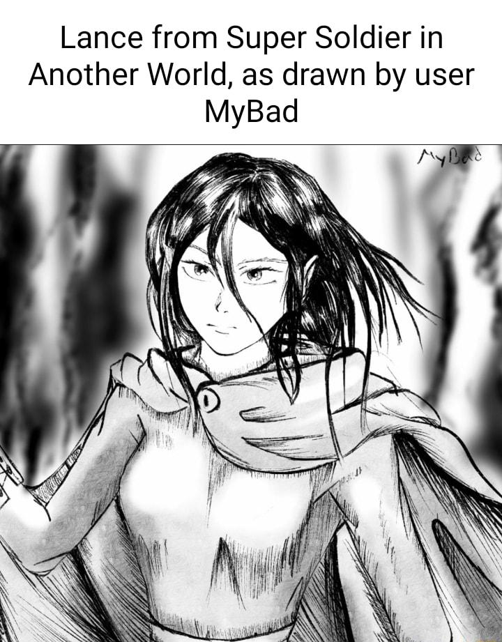 Lance from Super Soldier in Another World as drawn by user MyBad