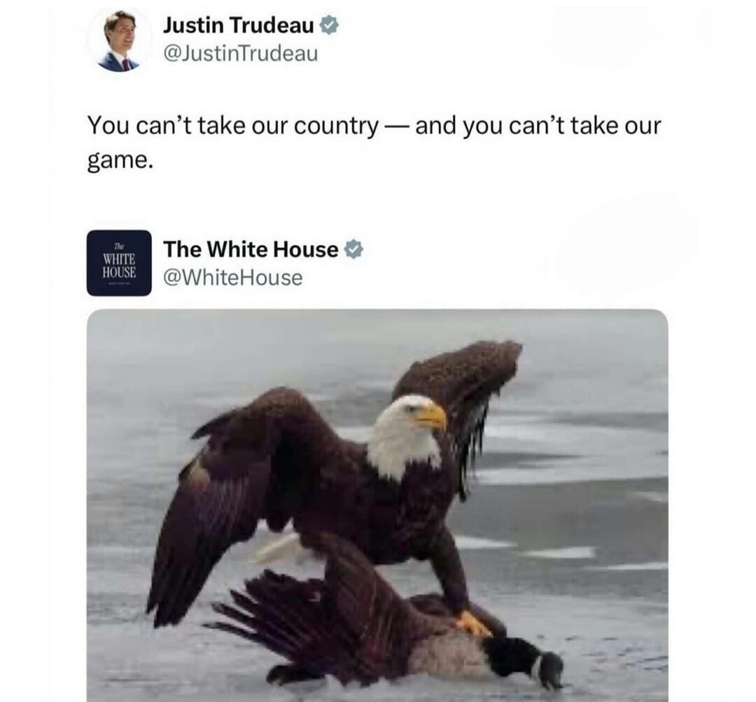 You can't take our country — and you can't take our game.