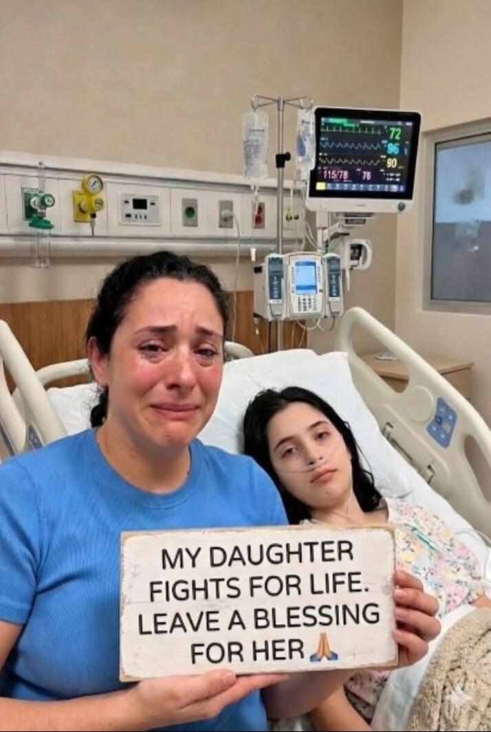 MY DAUGHTER FIGHTS FOR LIFE. LEAVE A BLESSING FOR HER 🙏