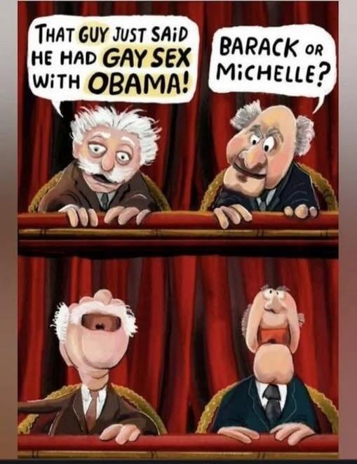 THAT GUY JUST SAID HE HAD GAY SEX WITH OBAMA! BARACK OR MICHELLE?