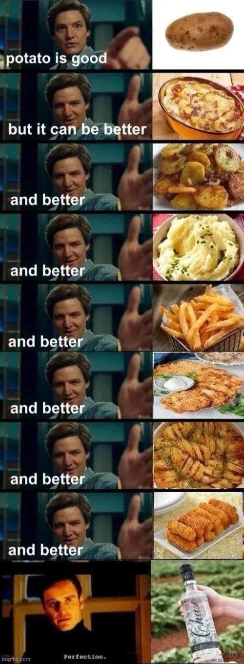 potato is good a but it can bebqtter K y P ELL better and bgtter r
