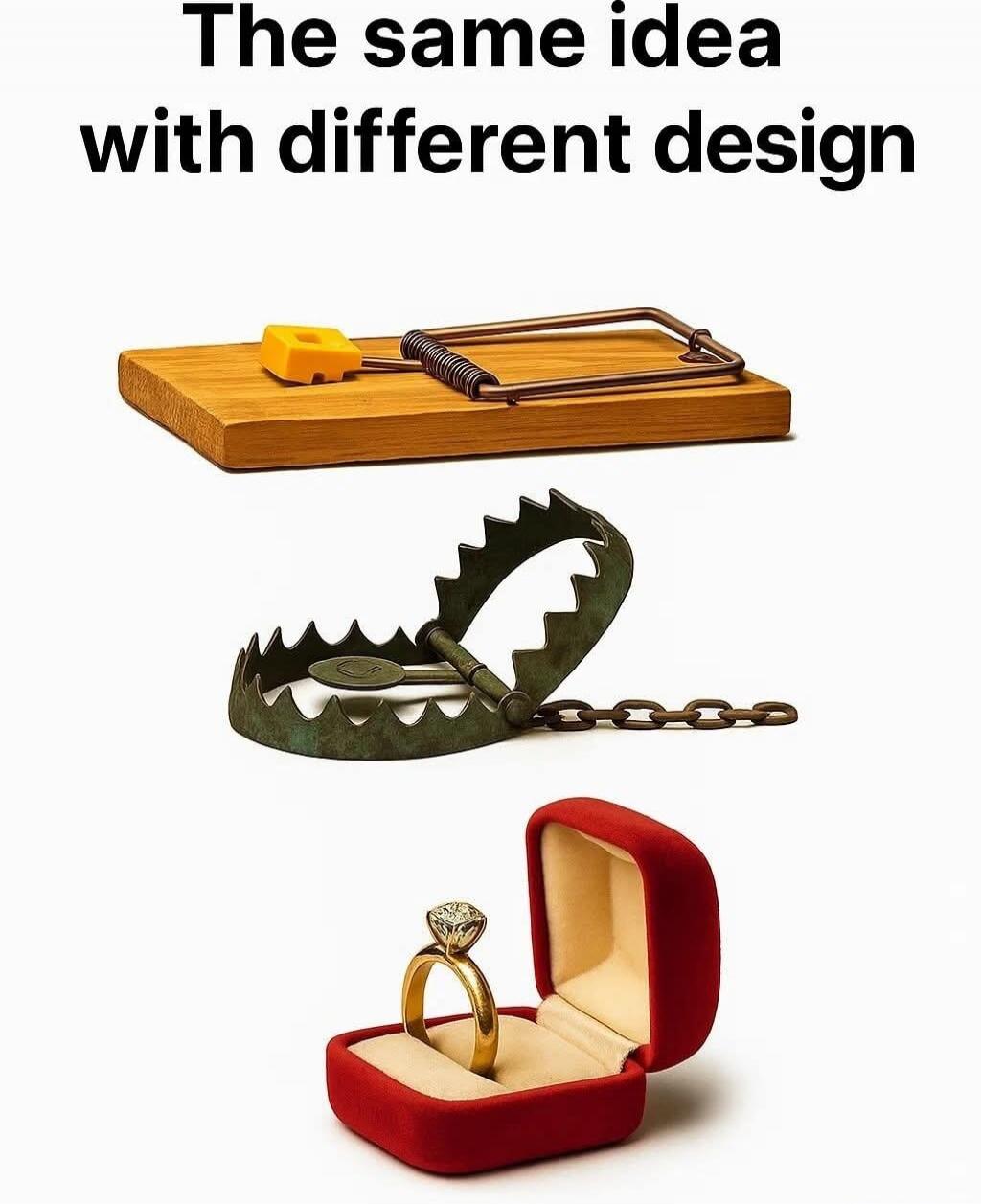 The same idea with different design