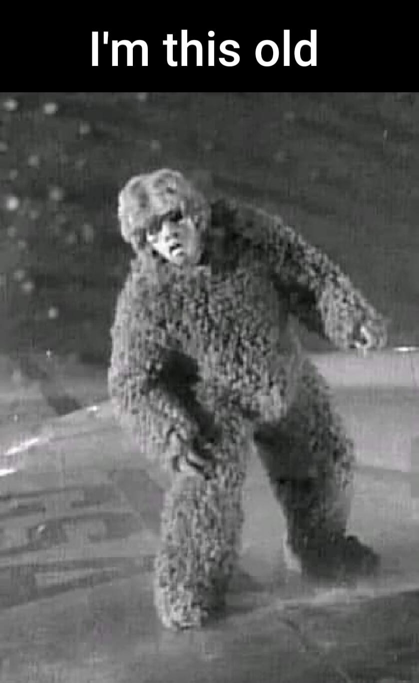 I'm this old