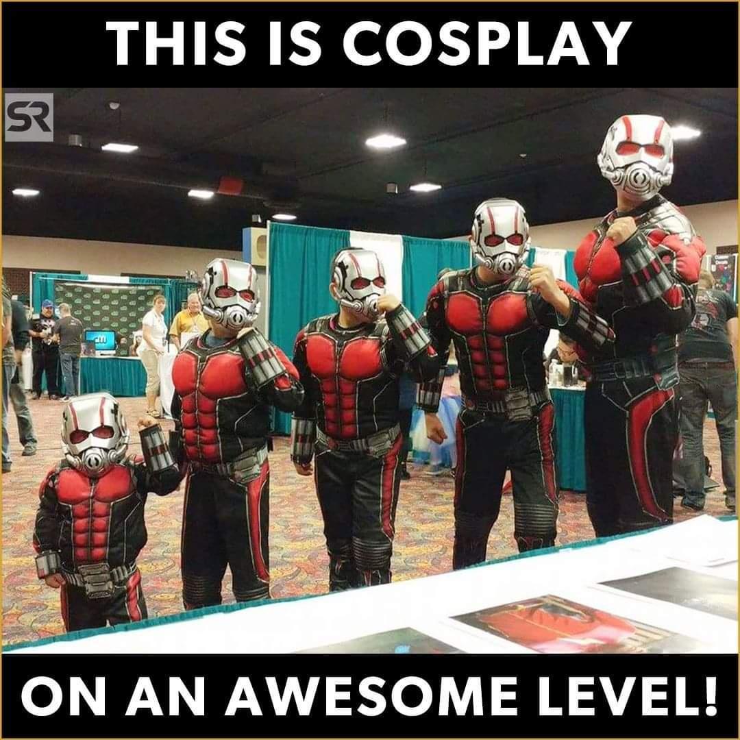 THIS IS COSPLAY ON AN AWESOME LEVELl