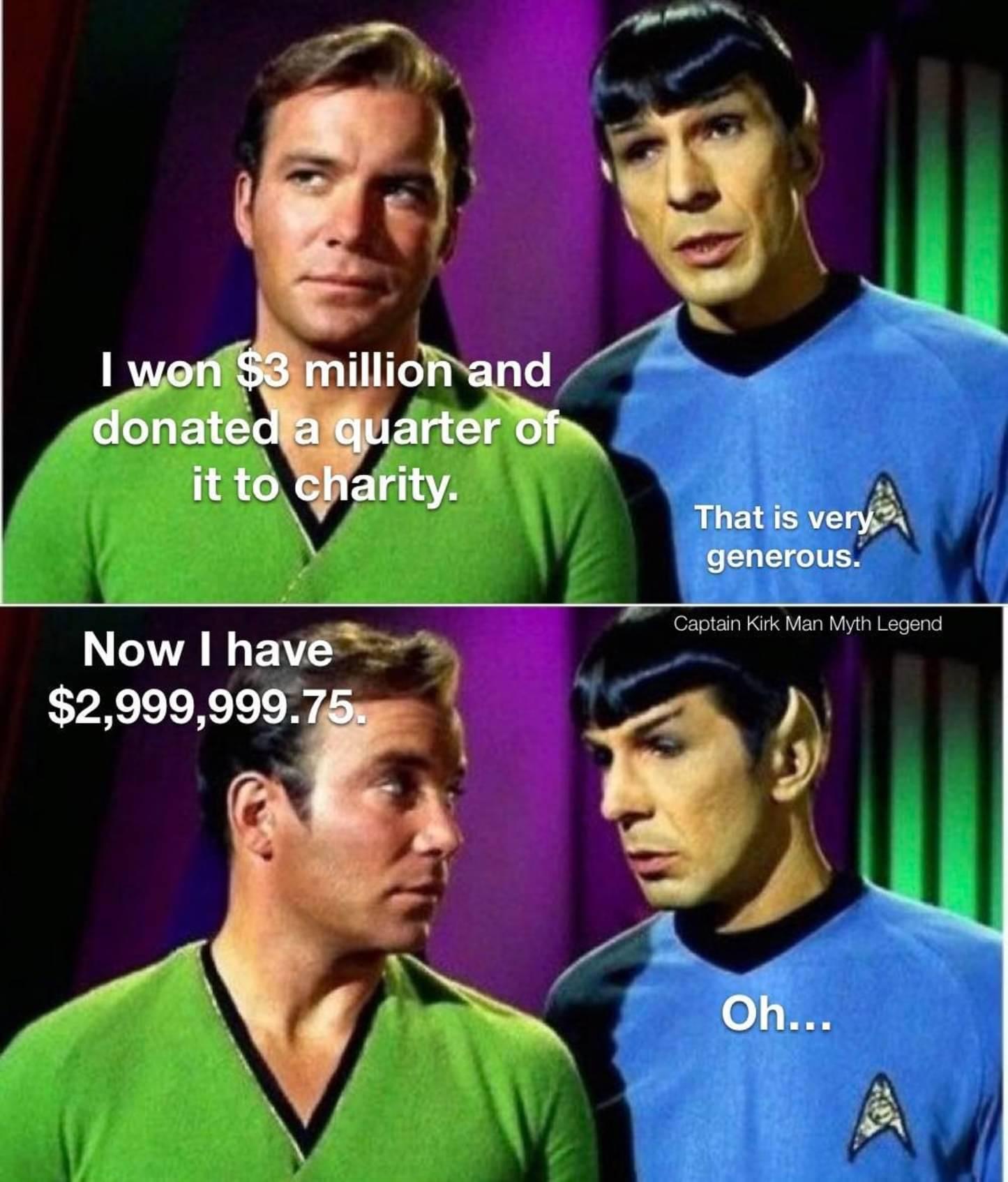 N That is very generous