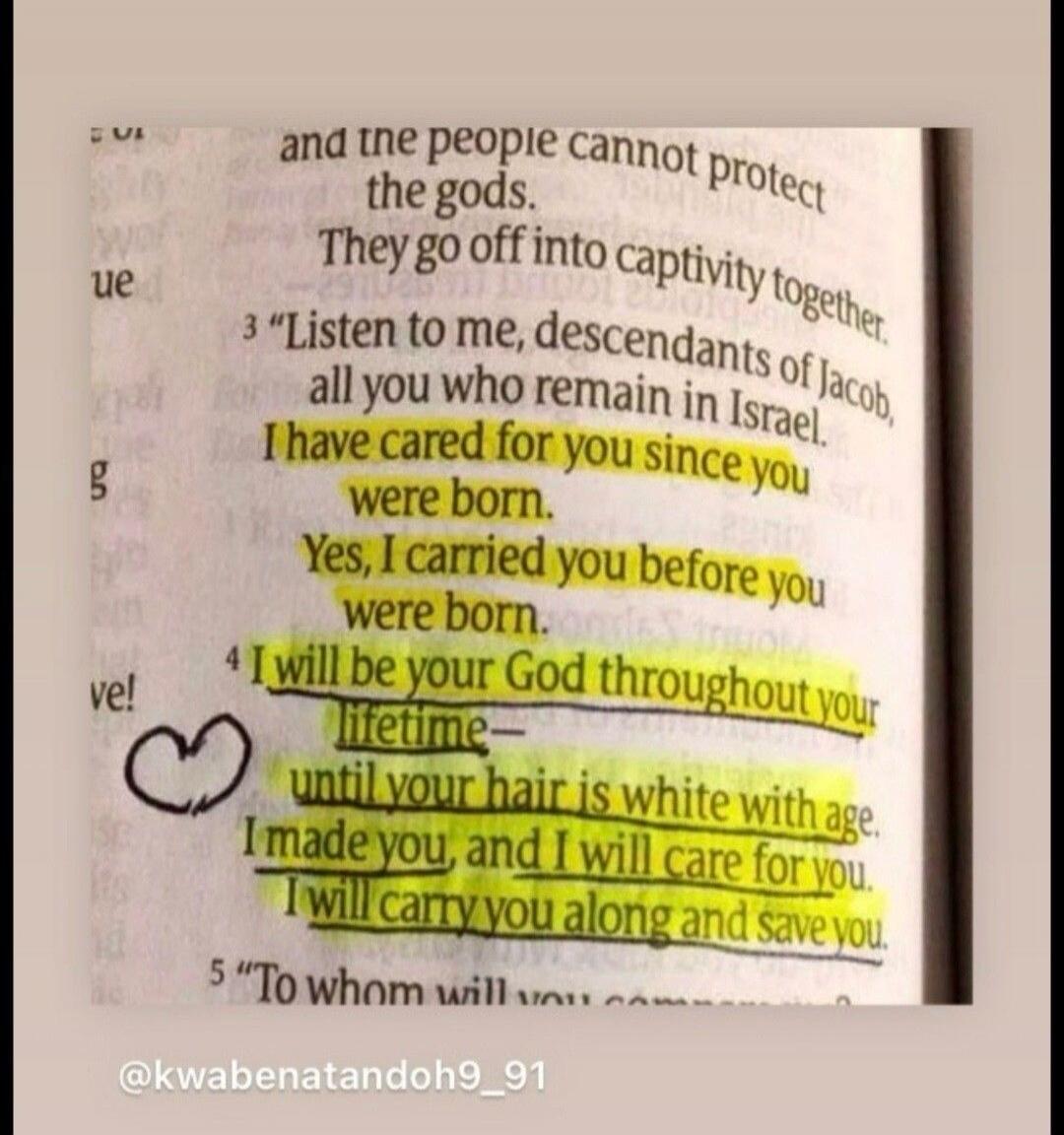 and the people cannot protect the gods. They go off into captivity together. 3 
