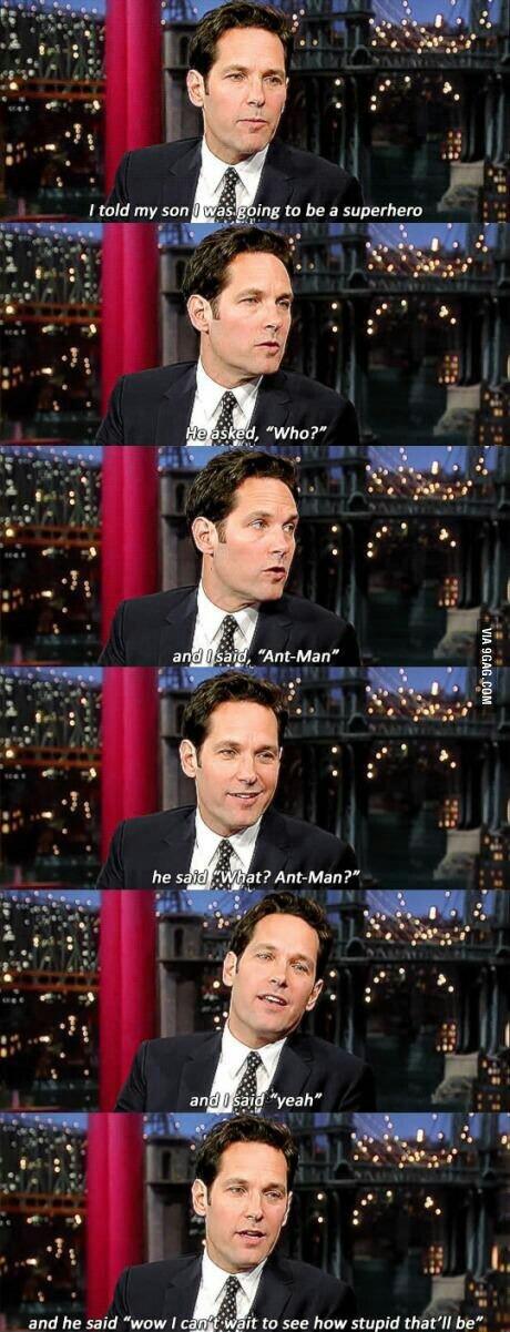 ing to be a superhero o and he said wow it to see how stupid thatll be