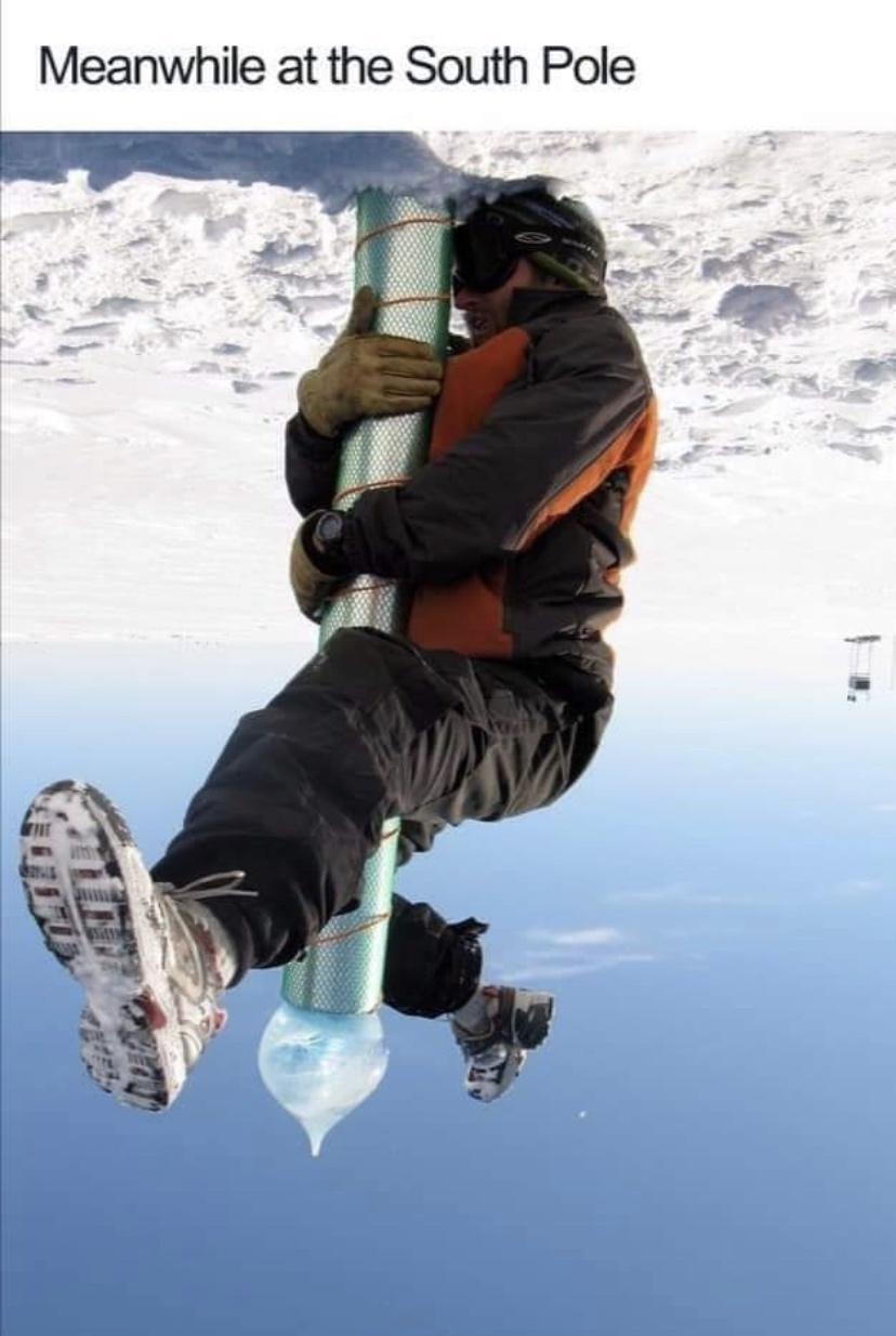 Meanwhile at the South Pole j 3 L
