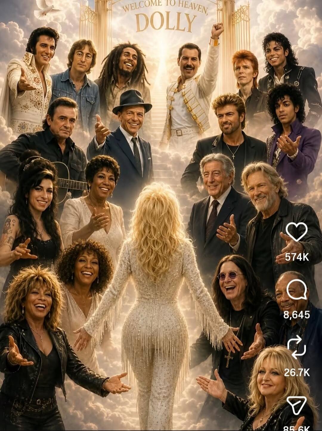 WELCOME TO HEAVEN, DOLLY