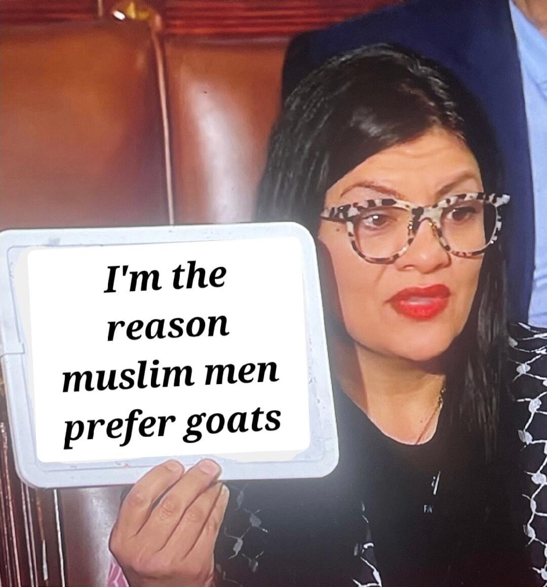 Im the reason muslim men prefer goats