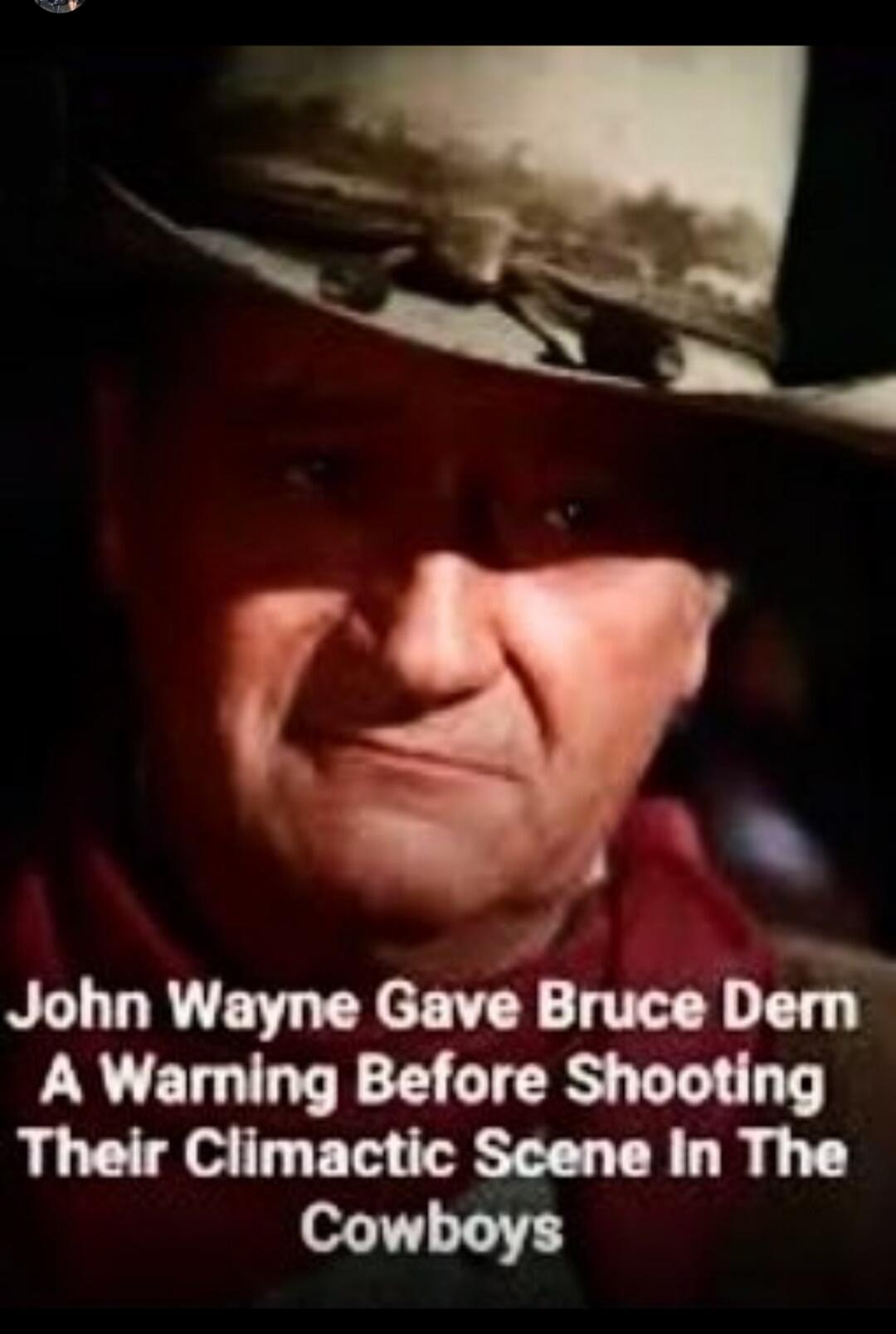 John Wayne Gave Bruce Dern A Warning Before Shooting Their Climactic Scene In The Cowboys