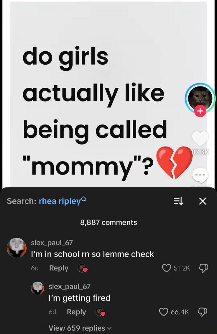 do girls actually like being called 