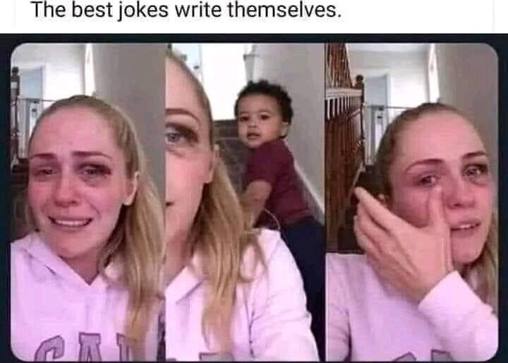 The best jokes write themselves