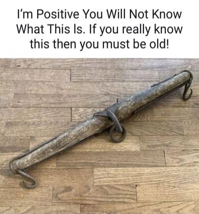 I'm Positive You Will Not Know What This Is. If you really know this then you must be old!