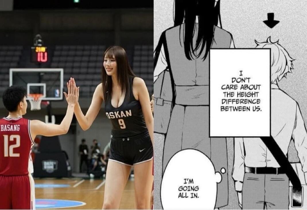 OSKAN 9 BASANG 12 IU. I don't care about the height difference between us. I'm going all in.