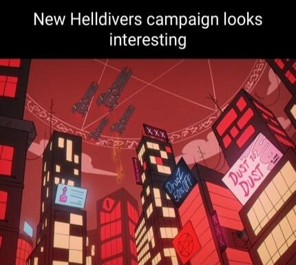 New Helldivers campaign looks NGIES