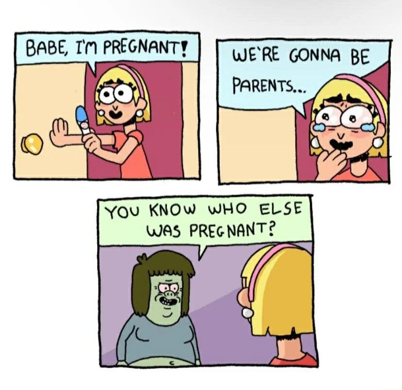 BABE T PREGNANTY WERE GONNA BE