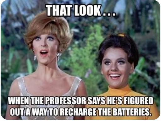 WHENTHE PROFESSORSAYSIHES FIGURED OUTAWAYTORECHARGE THE BATTERIES