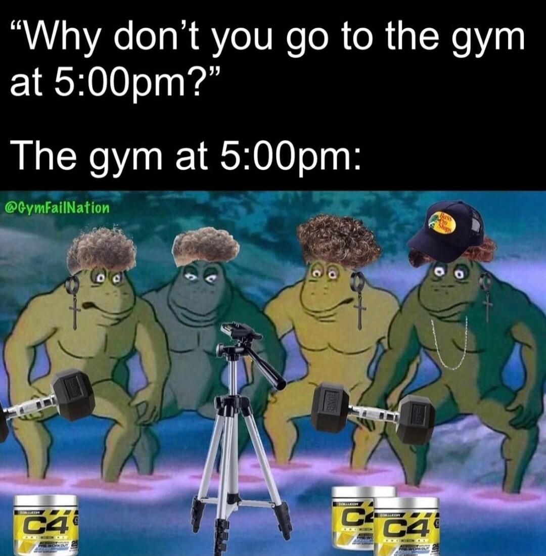 LA R 8 YcITN o R iaT NeY 1 at 500pm The gym at 500pm