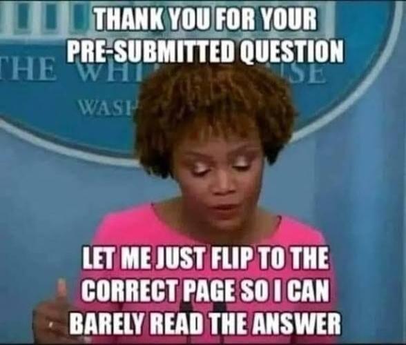 THANK YOU FOR YOUR PRE-SUBMITTED QUESTION LET ME JUST FLIP TO THE CORRECT PAGE SO I CAN BARELY READ THE ANSWER