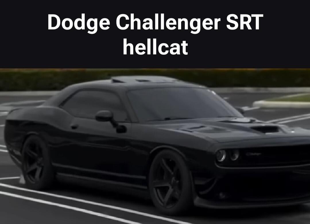 Dodge Challenger SRT hellcat