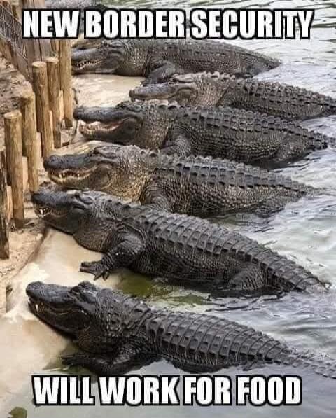 NEW BORDER SECURITY WILL WORK FOR FOOD