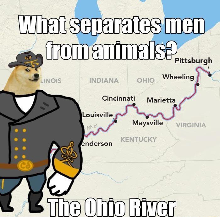 Whatlsenaratesimen roneTmelke Pittsburgh Wheeling Cincinnati Marietta Maysville