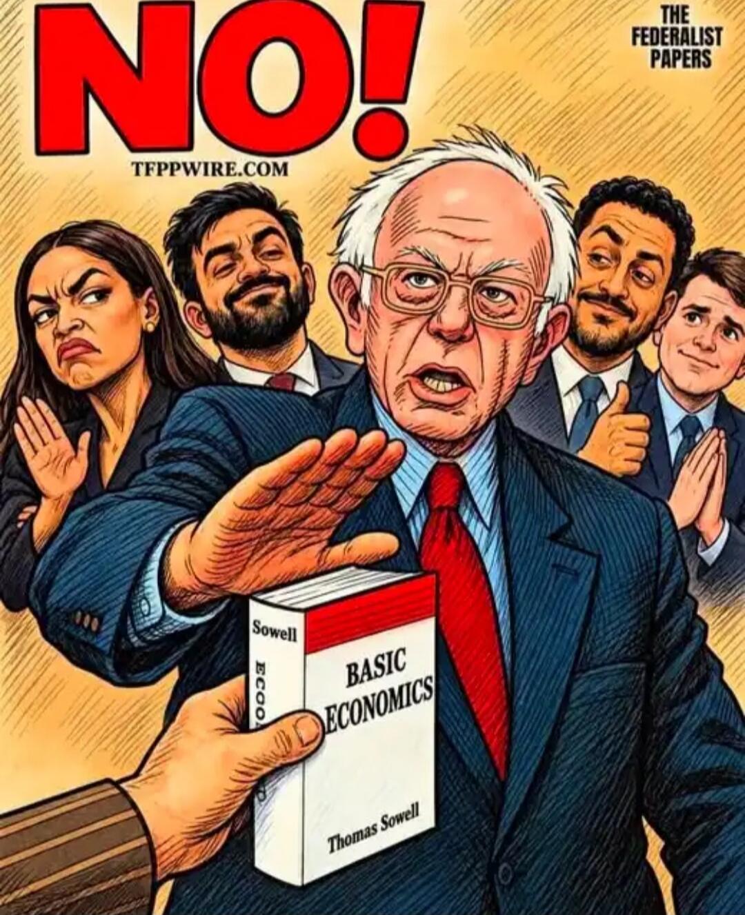 NO! TFPPWIRE.COM THE FEDERALIST PAPERS Sowell ECOO BASIC ECONOMICS Thomas Sowell