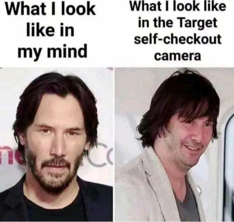 What look What look like like in in the Target self checkout my mind camera