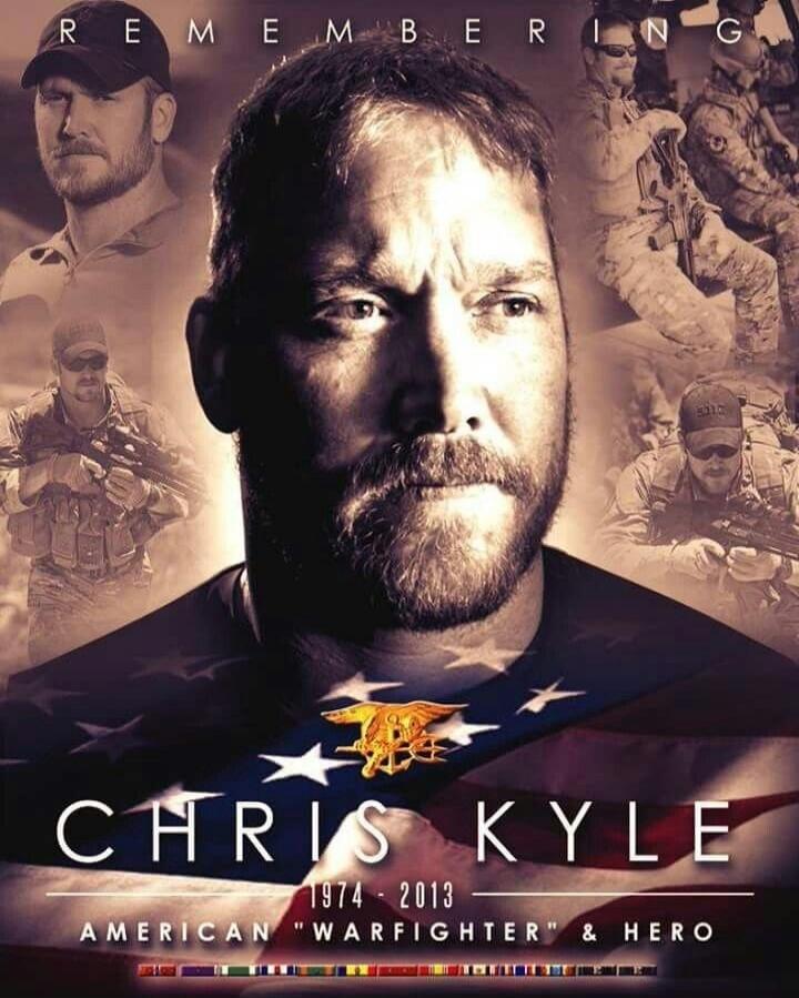REMEMBERING CHRIS KYLE 1974-2013 AMERICAN 