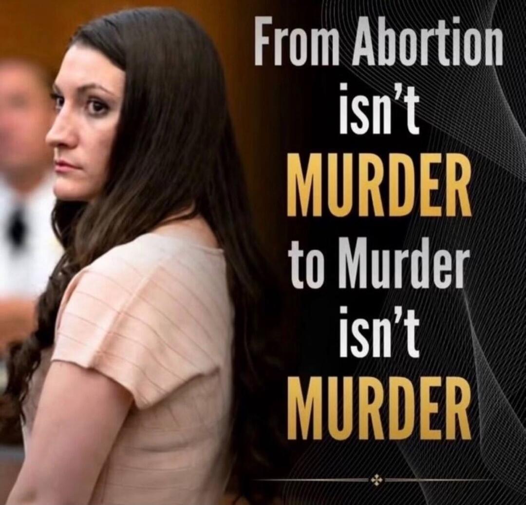 From Abortion isn't MURDER to Murder isn't MURDER