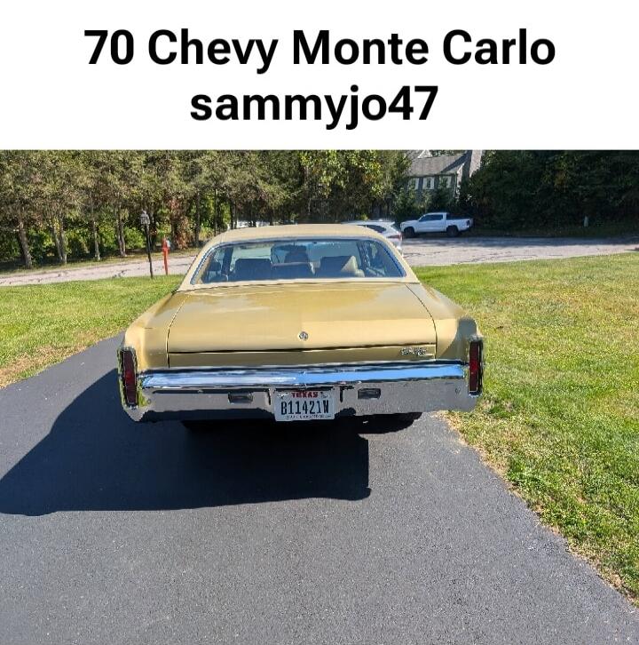 70 Chevy Monte Carlo sammyjo47