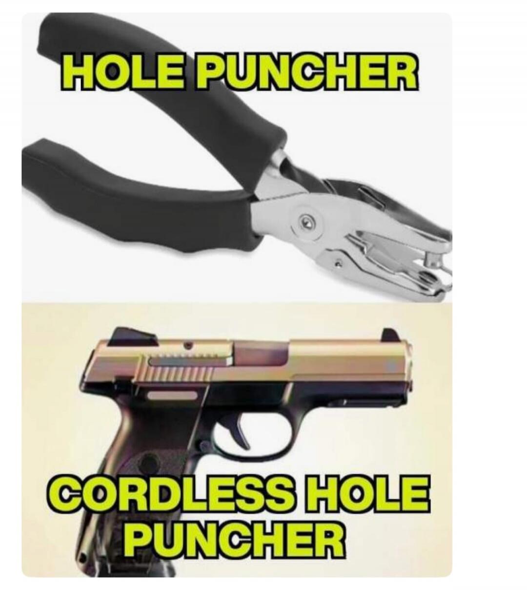 HOLE PUNCHER CORDLESS HOLE PUNCHER