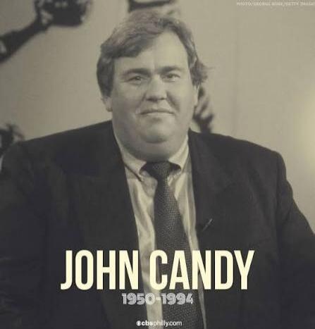 JOHN CANDY 1950-1994 PHOTO/GEORGE BUSS/GETTY IMAGES @cbsphilly.com