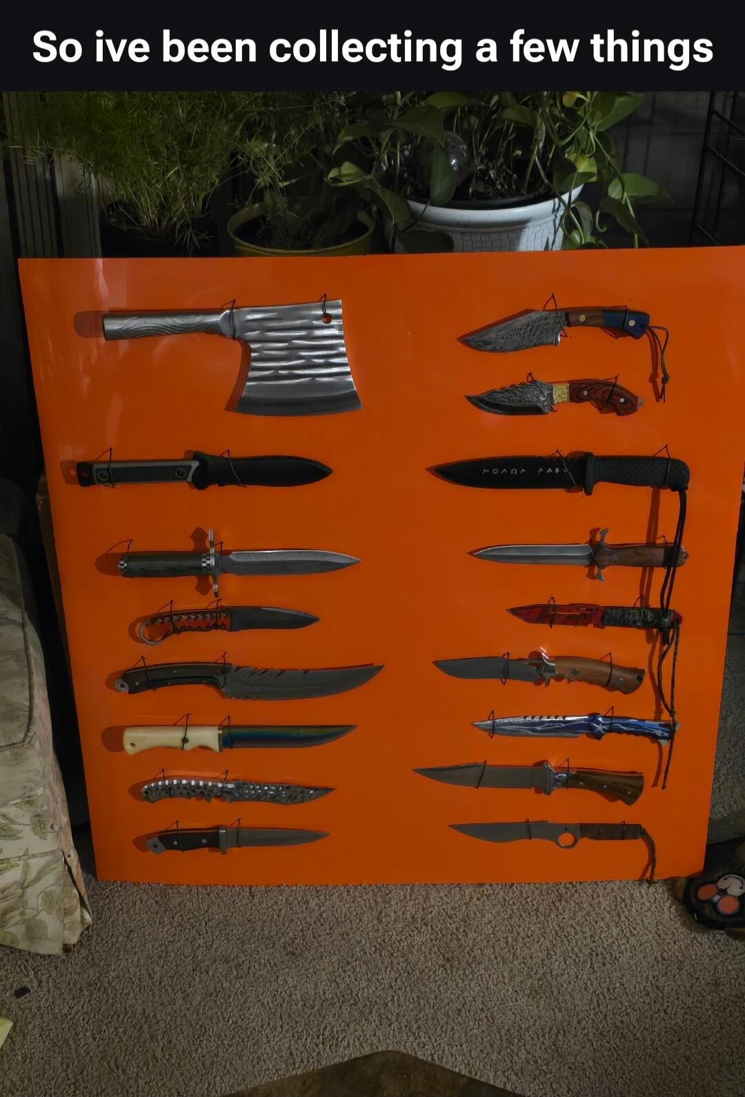 So ive been collecting a few things