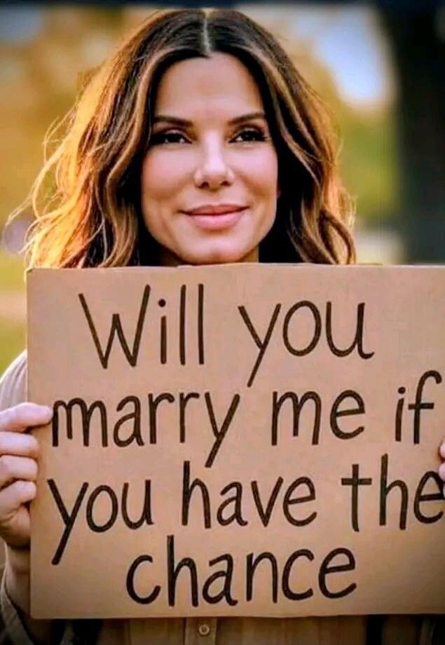 Will you marry me if you have the chance