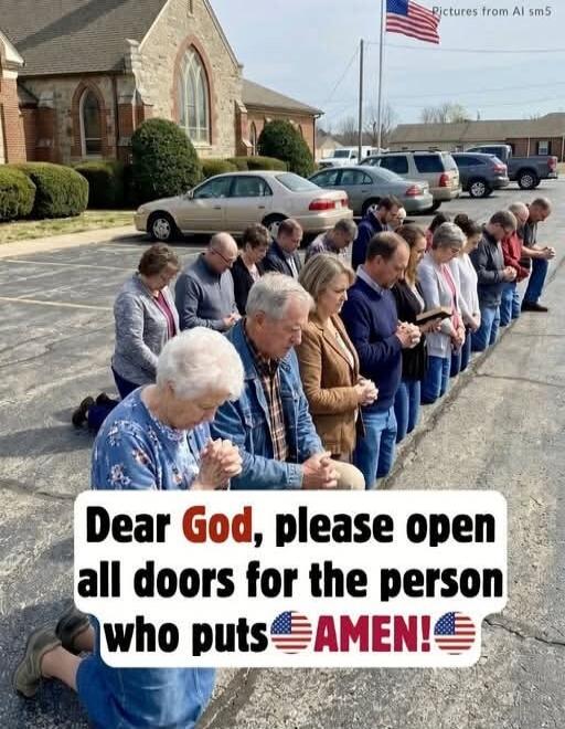 Dear God, please open all doors for the person who puts AMEN! Pictures from AI sm5