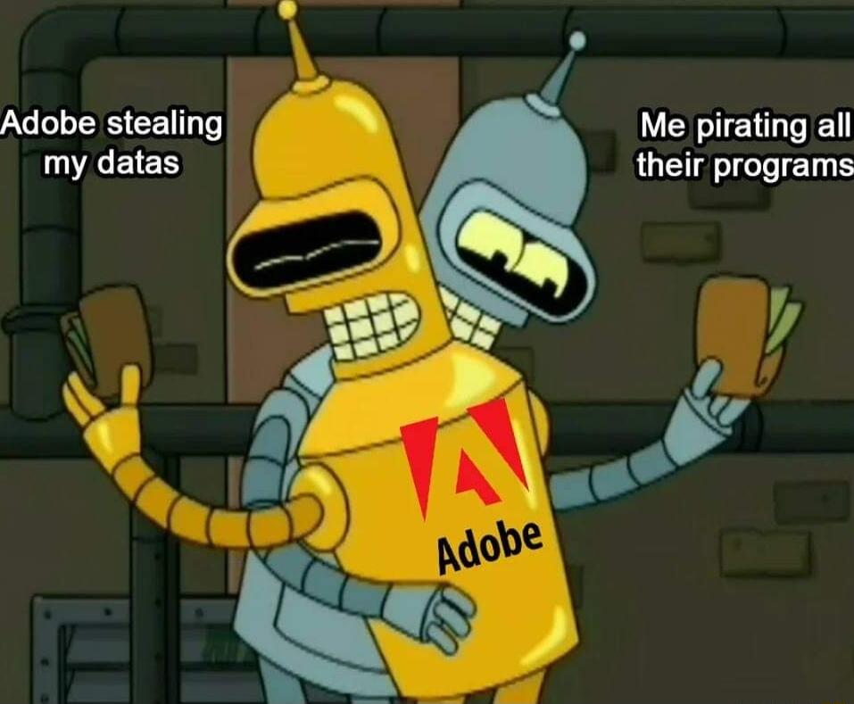 Adobe stealing WAEES L ETETGIET QUG IGHTET E