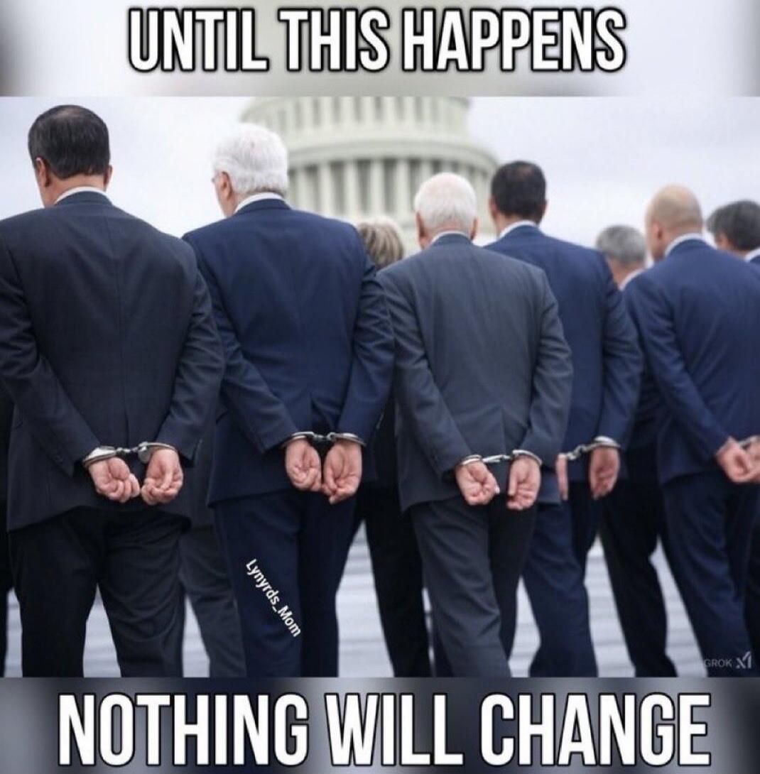 UNTIL THIS HAPPENS NOTHING WILL CHANGE