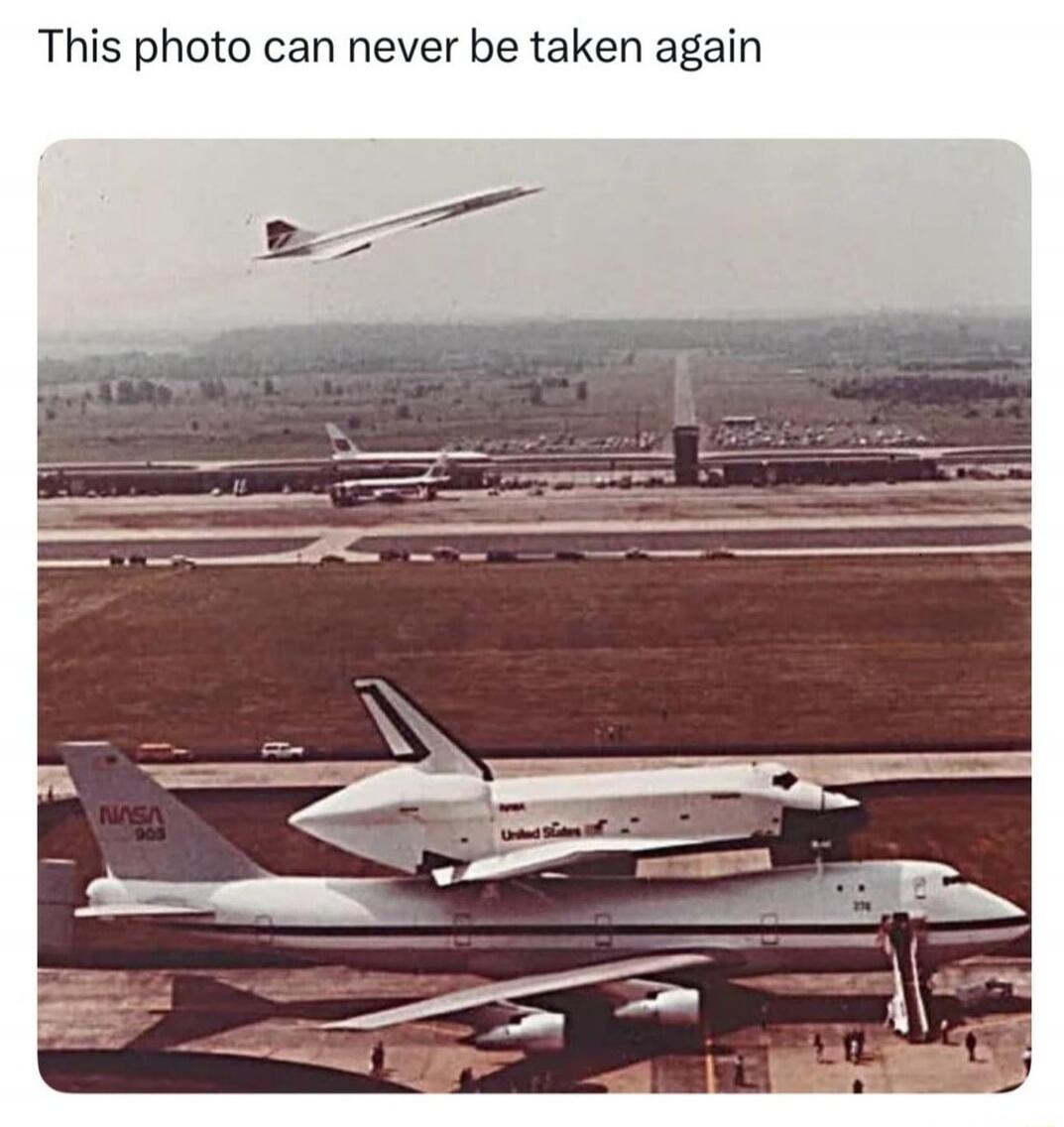 This photo can never be taken again