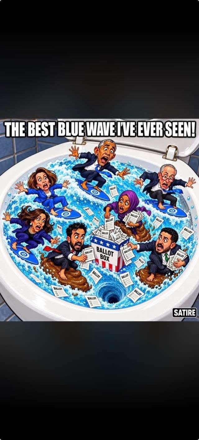 THE BEST BLUE WAVE I'VE EVER SEEN! SATIRE