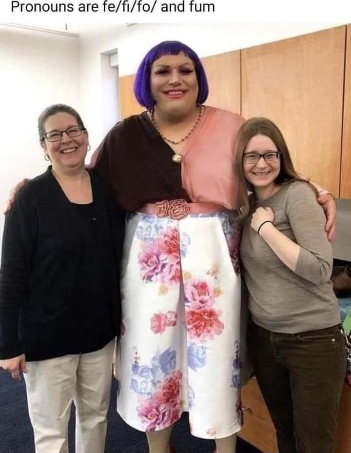 Pronouns are fefifo and fum