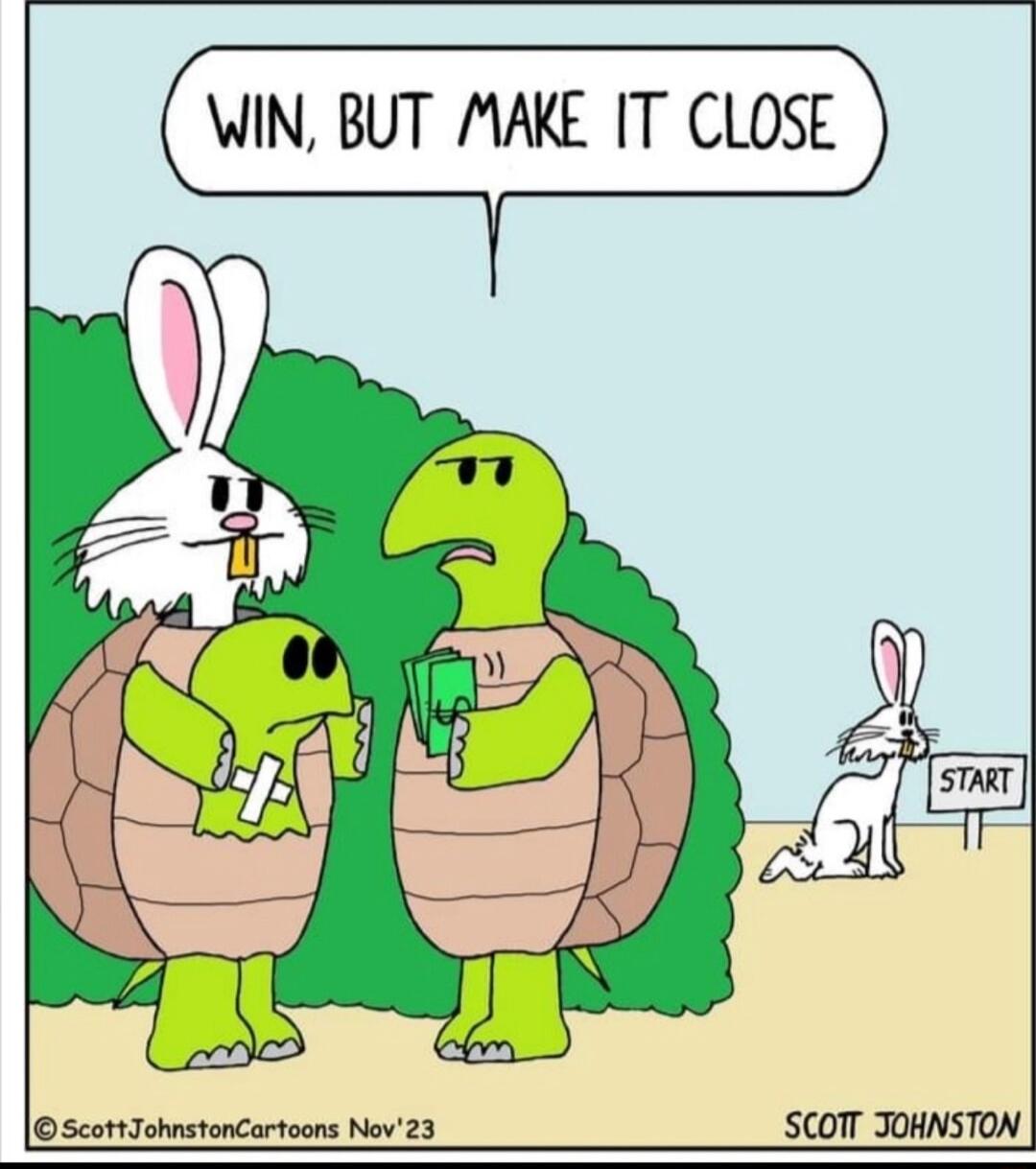 WIN BUT MAKE IT CLOSE