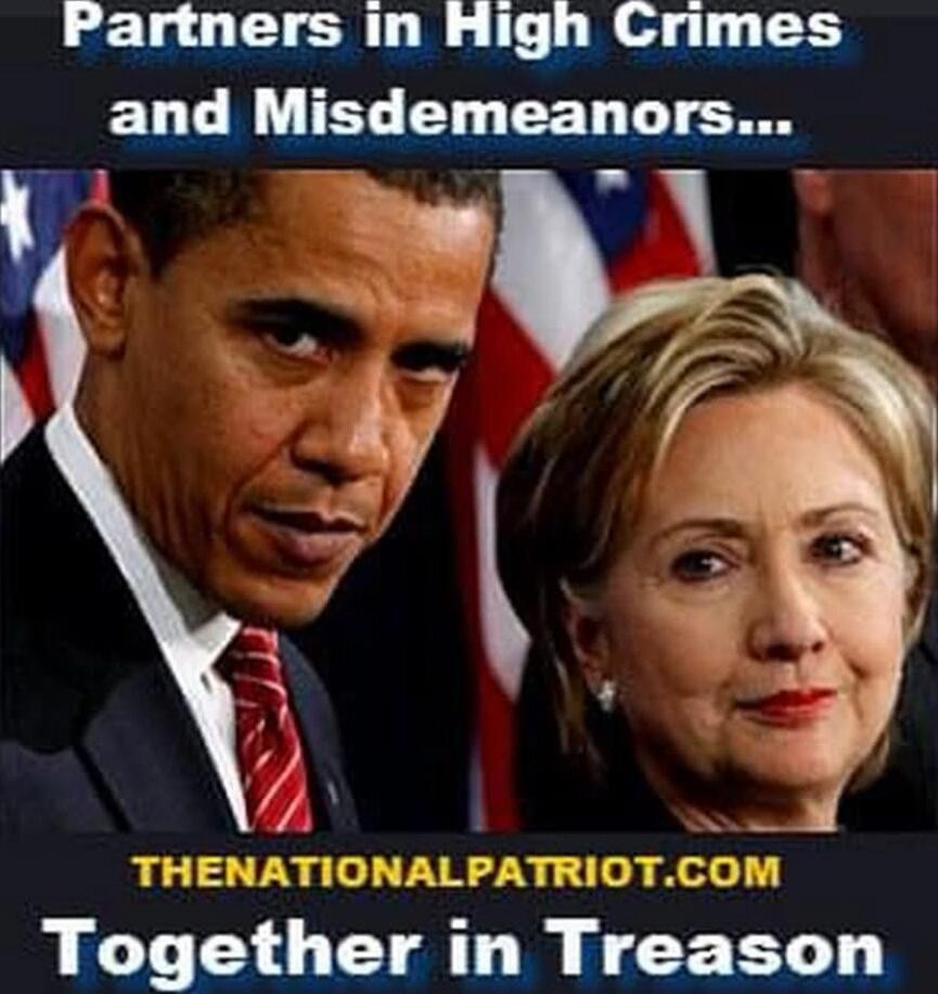 Partners in High Crimes and Misdemeanors... Together in Treason
THENATIONALPATRIOT.COM