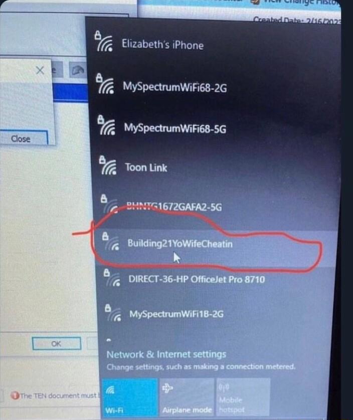 er_ Elizabeths iPhone MWyspecrumwircs 2 efr MySpectrumWiFi8 5G Toontink