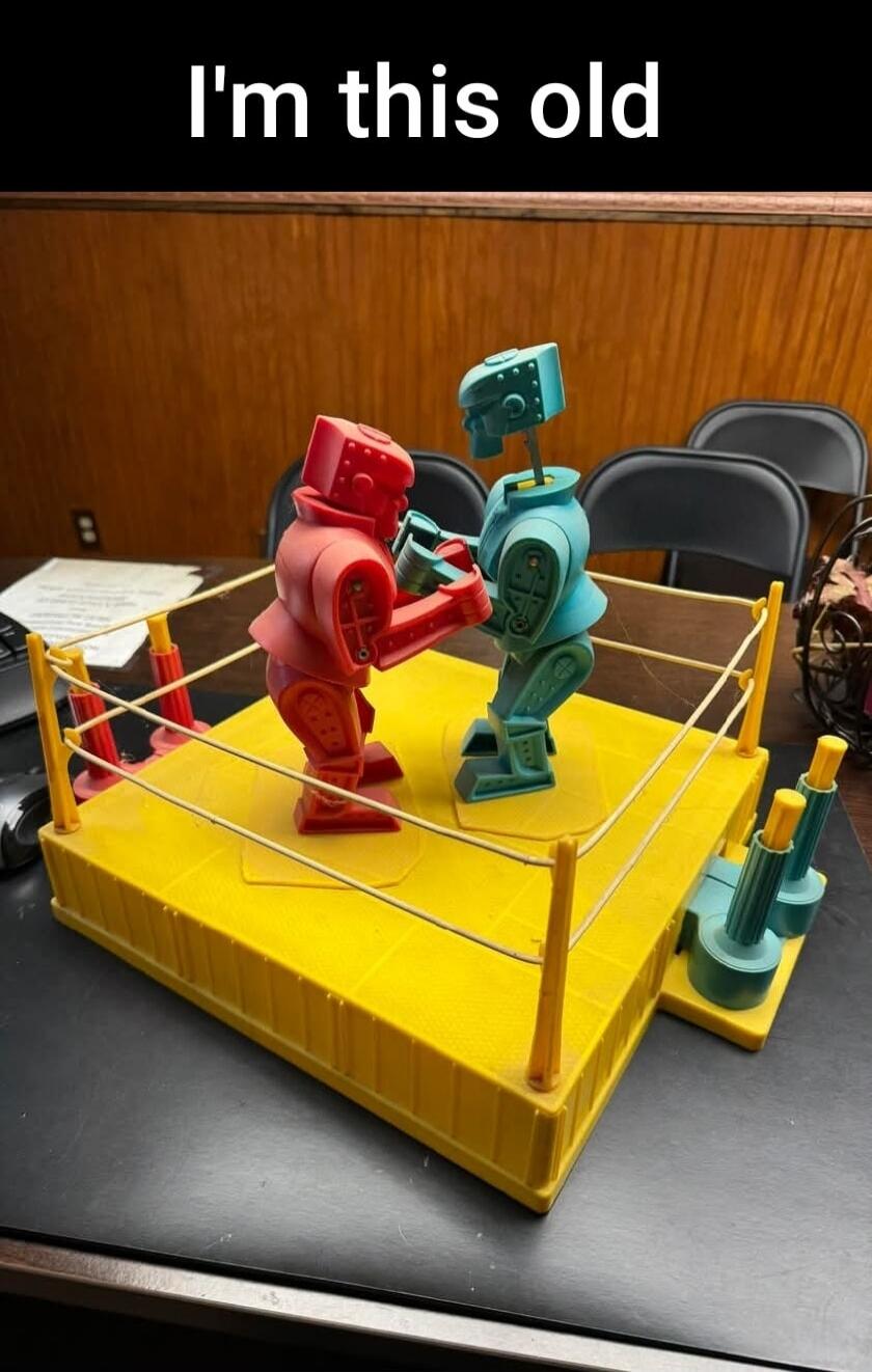 I'm this old
