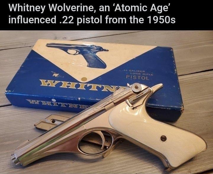 QAT omic Age fluenced 22 pistol from the 1950s AT b 5