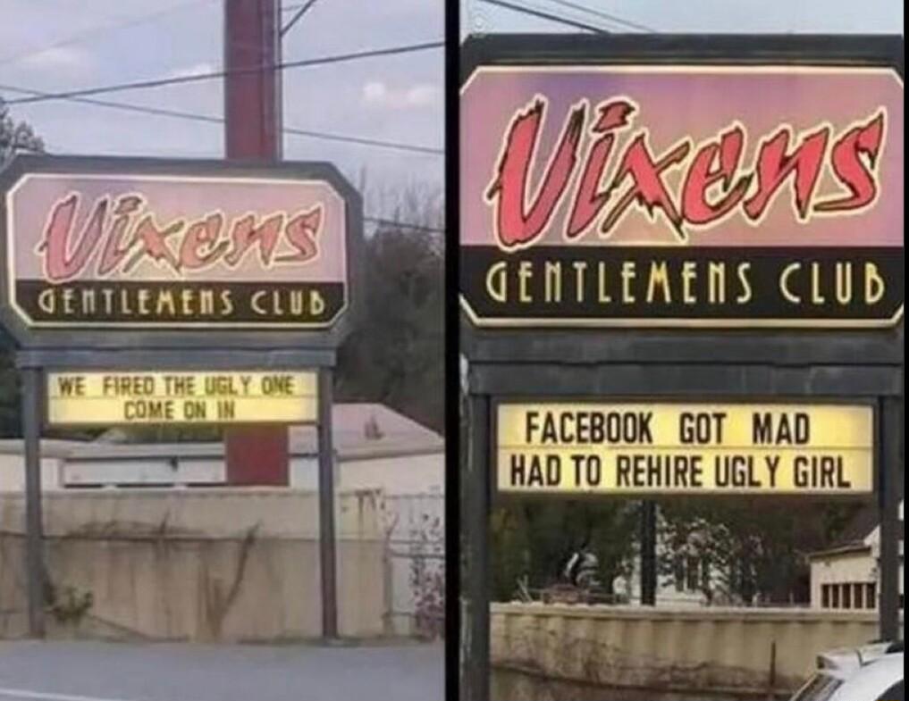 EAD GENTLEMENS CLUD FACEBOOK_GOT MAD H HAD TO REHIRE UGLY GIRL 4 B