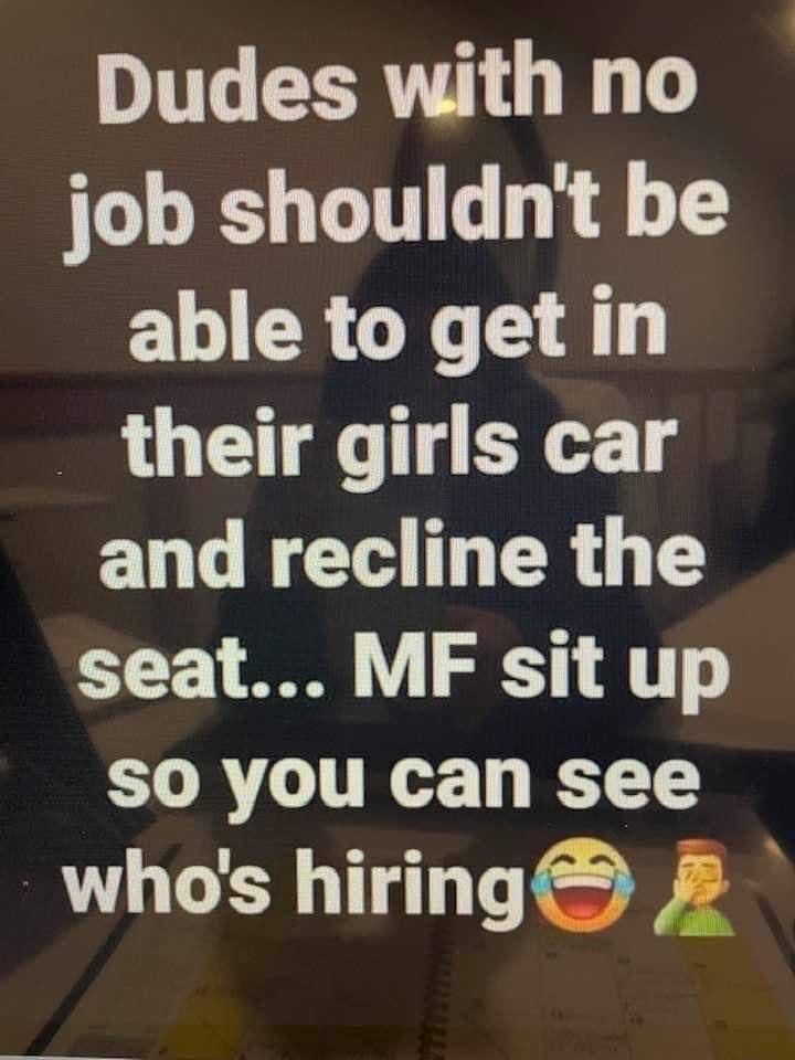 DTG CERT G job shouldnt be able to get in their girls car L GG T R T seat MF sit up RG YT whos hiring 2